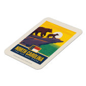 Staatsstolz | North Carolina Magnet (Linke Seite)