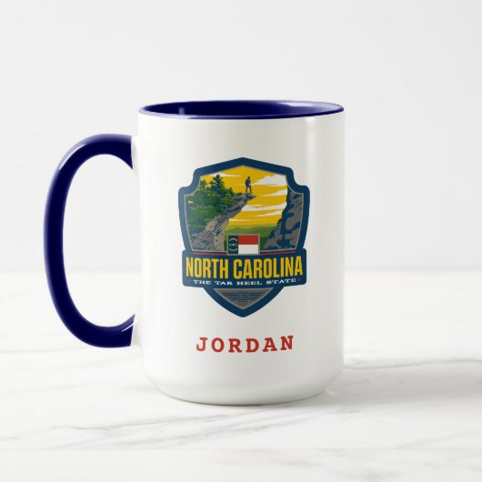 Staatsstolz | North Carolina Tasse (Links)