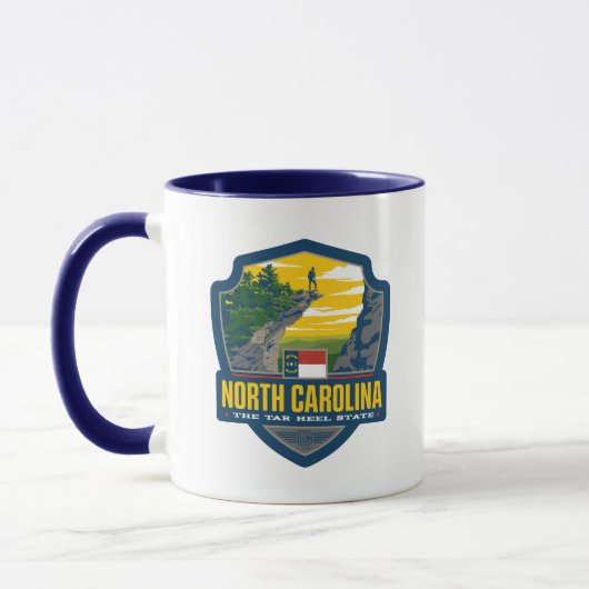 Staatsstolz | North Carolina Tasse (Links)