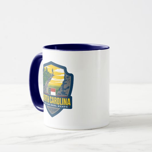Staatsstolz | North Carolina Tasse (Vorderseite Links)