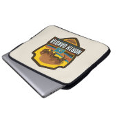 Staatsstolz | North Dakota Laptopschutzhülle (Vorne Knopf)