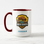 Staatsstolz | North Dakota Tasse (Links)