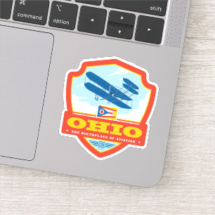 Staatsstolz Ohio Aufkleber