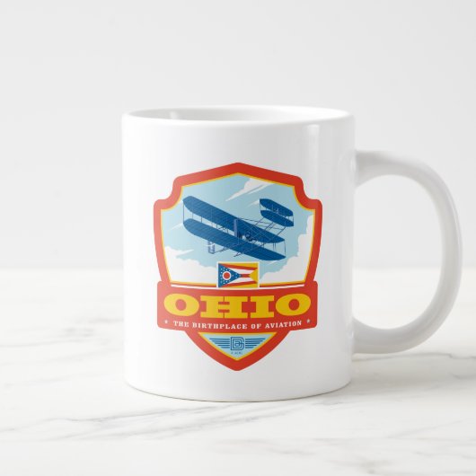 Staatsstolz | Ohio Jumbo-Tasse (Rechts)