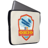 Staatsstolz | Ohio Laptopschutzhülle (Vorne Rechts)