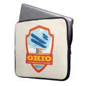 Staatsstolz | Ohio Laptopschutzhülle (Vorderseite Links)