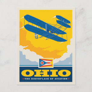 Staatsstolz Ohio Postkarte