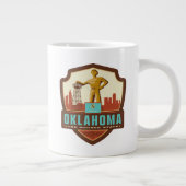 Staatsstolz | Oklahoma Jumbo-Tasse (Rechts)