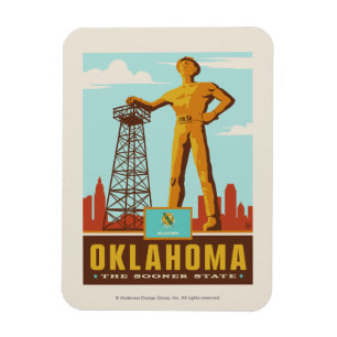 Staatsstolz   Oklahoma Magnet