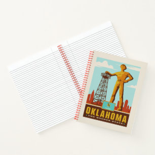 Staatsstolz Oklahoma Notizblock