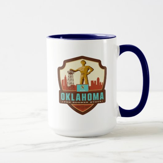 Staatsstolz | Oklahoma Tasse (Rechts)
