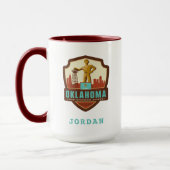 Staatsstolz | Oklahoma Tasse (Links)