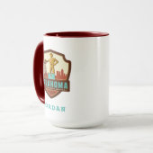 Staatsstolz | Oklahoma Tasse (Vorderseite Links)