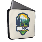Staatsstolz | Oregon Laptopschutzhülle (Vorne Rechts)