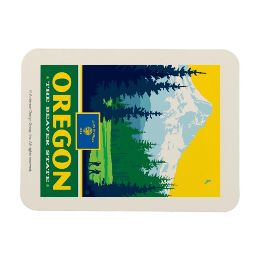 Staatsstolz | Oregon Magnet (Horizontal)