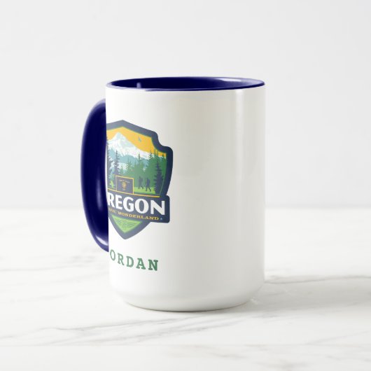 Staatsstolz | Oregon Tasse (Vorderseite Links)