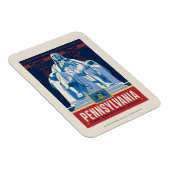 Staatsstolz | Pennsylvania Magnet (Rechte Seite)