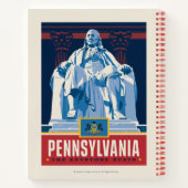 Staatsstolz | Pennsylvania Notizblock (Rückseite)