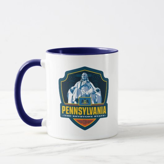 Staatsstolz | Pennsylvania Tasse (Links)