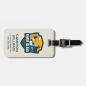 Staatsstolz | Rhode Island Gepäckanhänger (Vorderseite horizontal)