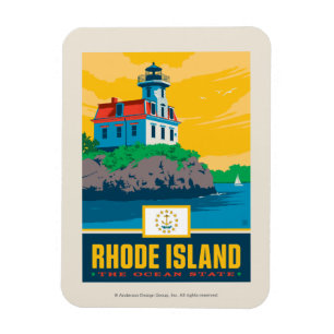 Staatsstolz Rhode Island Magnet
