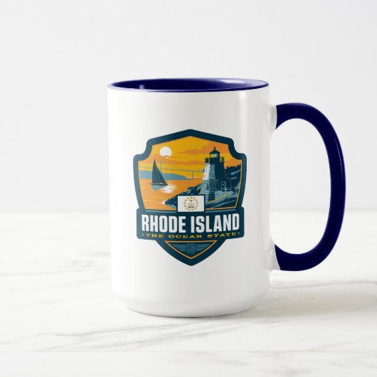 Staatsstolz | Rhode Island Tasse (Rechts)