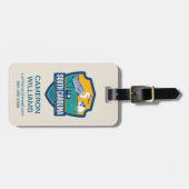 Staatsstolz | South Carolina Gepäckanhänger (Vorderseite horizontal)