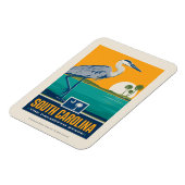 Staatsstolz | South Carolina Magnet (Linke Seite)