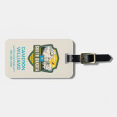 Staatsstolz | South Dakota Gepäckanhänger (Vorderseite horizontal)