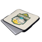 Staatsstolz | South Dakota Laptopschutzhülle (Vorne Knopf)