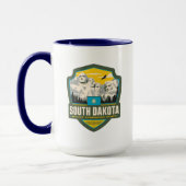 Staatsstolz | South Dakota Tasse (Links)