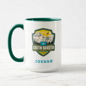 Staatsstolz | South Dakota Tasse (Links)