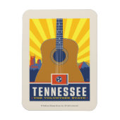 Staatsstolz | Tennessee 2 Magnet (Vertikal)