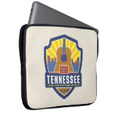 Staatsstolz | Tennessee Laptopschutzhülle (Vorne Rechts)