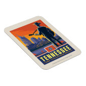Staatsstolz | Tennessee Magnet (Rechte Seite)