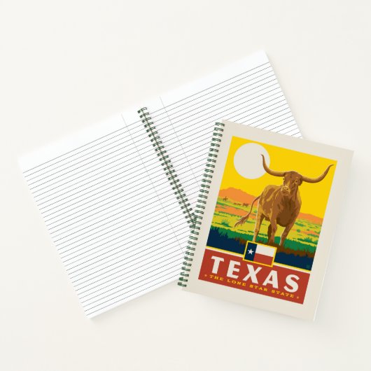Staatsstolz | Texas Notizblock (Innenseite)