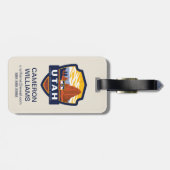 Staatsstolz | Utah Gepäckanhänger (Rückseite horizontal)