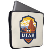 Staatsstolz | Utah Laptopschutzhülle (Vorne Rechts)