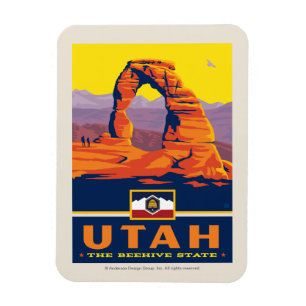 Staatsstolz   Utah Magnet