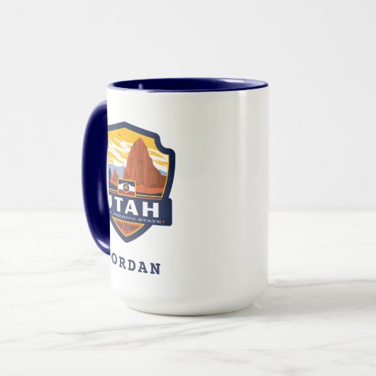 Staatsstolz | Utah Tasse (Vorderseite Links)