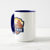 Staatsstolz | Utah Tasse (Vorderseite Links)