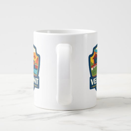 Staatsstolz | Vermont Jumbo-Tasse (Rückseite)