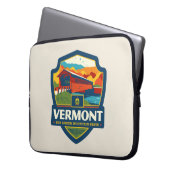 Staatsstolz | Vermont Laptopschutzhülle (Vorderseite Links)