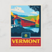 Staatsstolz | Vermont Postkarte (Vorderseite)