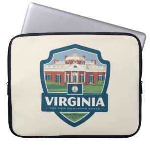 Staatsstolz Virginia Laptopschutzhülle