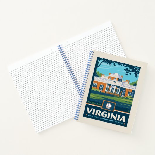 Staatsstolz | Virginia Notizblock (Innenseite)