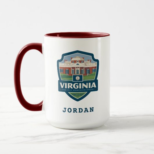 Staatsstolz | Virginia Tasse (Links)