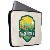 Staatsstolz | Washington Laptopschutzhülle (Vorne Rechts)