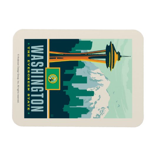 Staatsstolz | Washington Magnet (Horizontal)