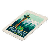 Staatsstolz | Washington Magnet (Linke Seite)